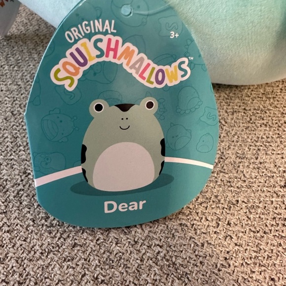 Nwt 7" Dear  the Dart Frog 🐸 Squishmallow - Picture 4 of 5
